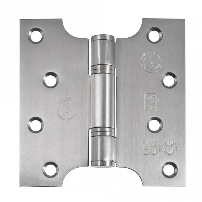 Eclipse Solid Stainless Steel Grade 13 Stainless Parliament Hinge (Pair)