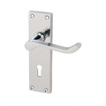 Victorian Scroll Lever Lock Set - PCP