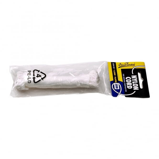 Eliza Tinsley 0.5mm Soft Plaited Nylon Cord 30m Hanks (Pack of 10)