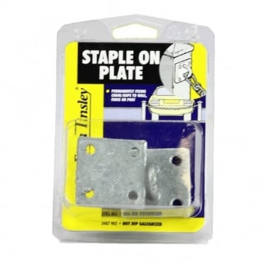 1.2inch  Staple Galvanised Staples on Plates Box (Pack of 10)