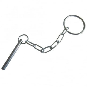 12.7mm Pin Ring & 9 Link Chain Assembly  (BZP) (Box of 100)
