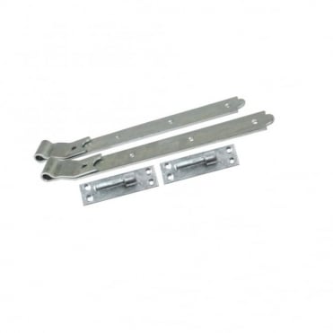 14inch Galvanised Cranked Bands complete with Hook