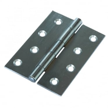 1838 Butt Hinge Fixed Pin 100 x 71 Electro Brass (Box of 5)