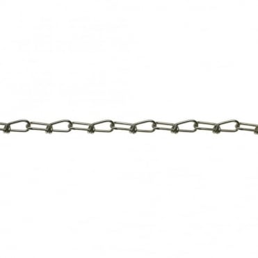 1mm Knotted Chain Nickel Plated (Mini Reel of 20m)
