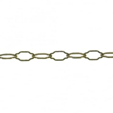 2.0mm Gothic Chain Brass 2M Cut (Box of 5)