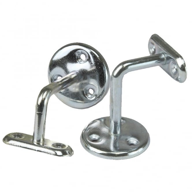 Eliza Tinsley 2 1/2inch  Bright Zinc Plated (BZP) Hand Rail Bracket (Box of 10)