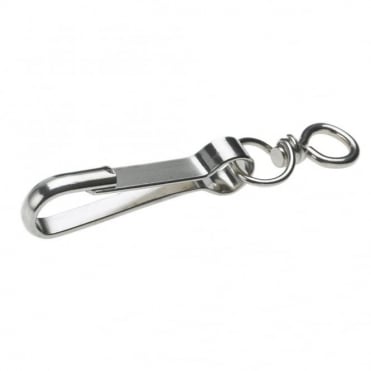 2 1/2inch  Nickel Plated Swivel Spring Billet Hook Box (Box of 20)
