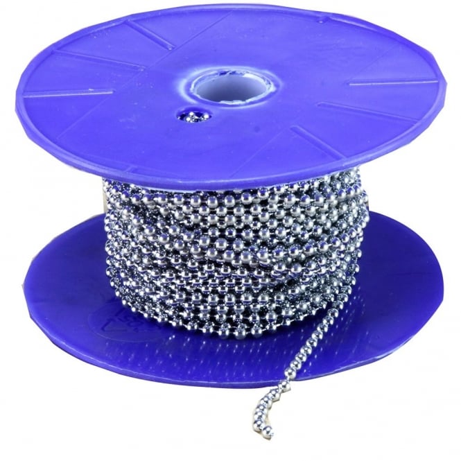 Eliza Tinsley 2.2mm x 14mm Chrome Plated Domestic Oval Link Chain (Reel of 30m)