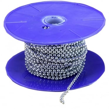 2.5mm Black Single Jack Chain 30m Reel