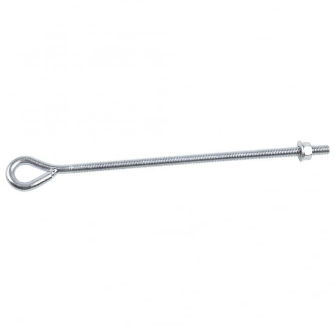 Eliza Tinsley 200mm x M10 Galvanised Welded Eyebolts 2N & 2W (Box of 50)