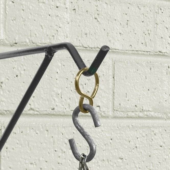 Eliza Tinsley 22mm Brass Consumer Hooks Brass Finish (Box of 20)