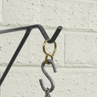 22mm Brass Consumer Hooks Brass Finish (Box of 20)