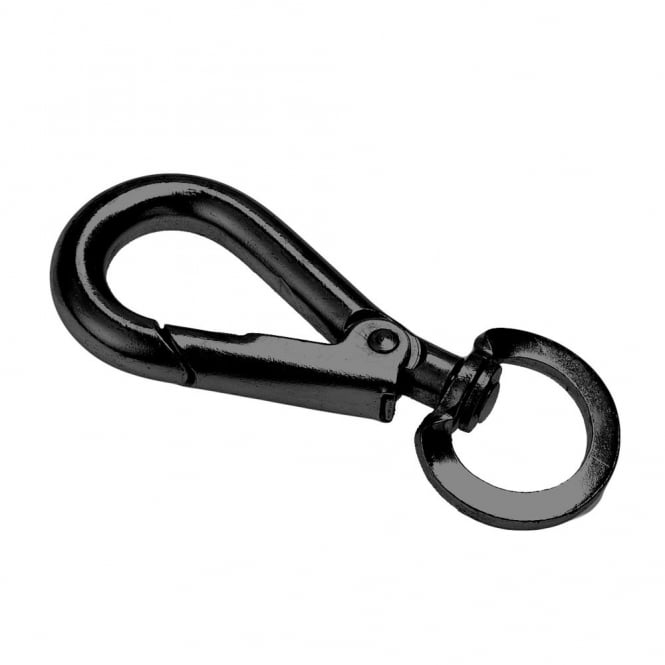 Eliza Tinsley 2inch  Black Swivel Spring Hook Eco Range (Pack of 10)