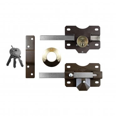 2inch Double long Throw Lock - With spring latch