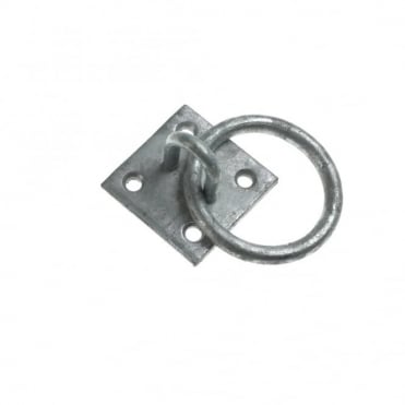 2inch  Galvanised Rings on Plates (Boxes of 10)