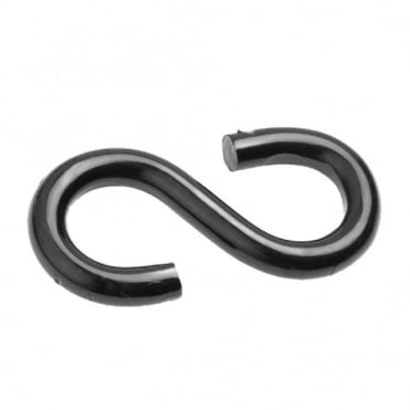 2inch X 5G Black S Hook (Box of 50)