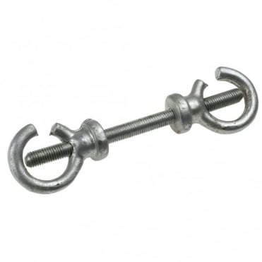 3/8inch  Rod Galvanised Double Hooks (Pack of 10)