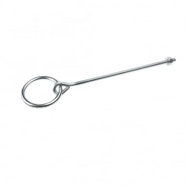 3inch  x 6inch  Bright Zinc Plated (BZP) Manger Ring (Box of 5)