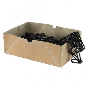 3mm Bright Zinc Plated (BZP) Medium Link Welded Chain-Box - 10m