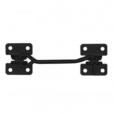 4"/ 101mm Black Light Cabin Hook on Plate