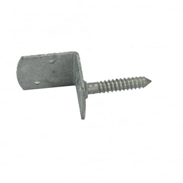 40 x 30mm Galvanised Screw In Panel Clip (Box of 100)