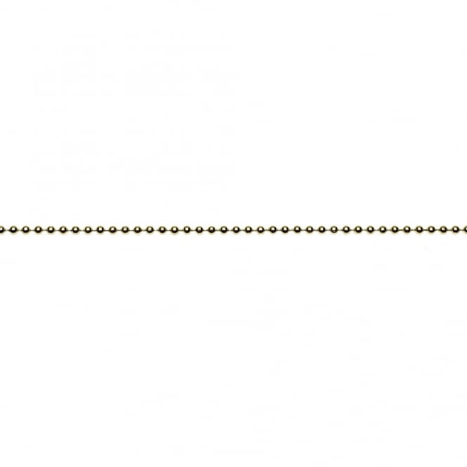 Eliza Tinsley 4mm Ball Chain (No.8) Pol/Brass 20M/Mini Rl