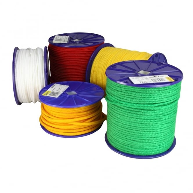 Eliza Tinsley 4mm Blue Polyester Rope Reel x 350m Reel