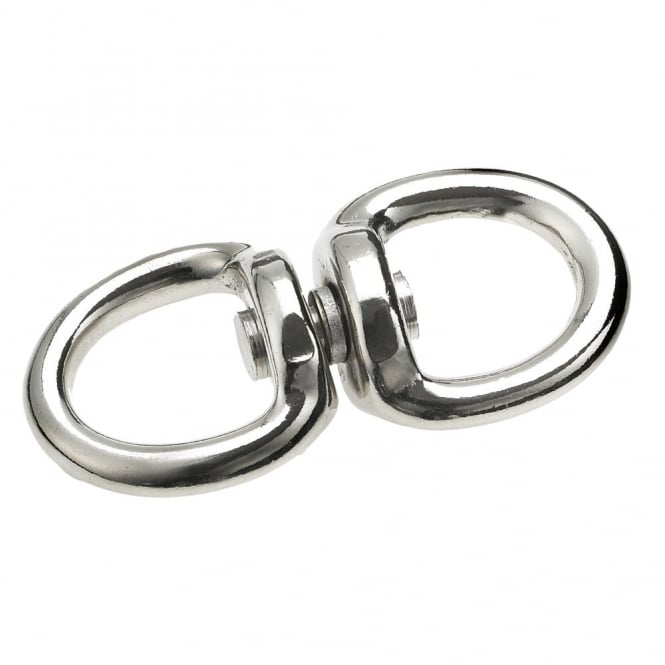 Eliza Tinsley 60mm Nickel Plated Equal Eye Swivel (Pack of 10)