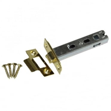 63mm Electro Brass Tubular Latch (Pack of 6)