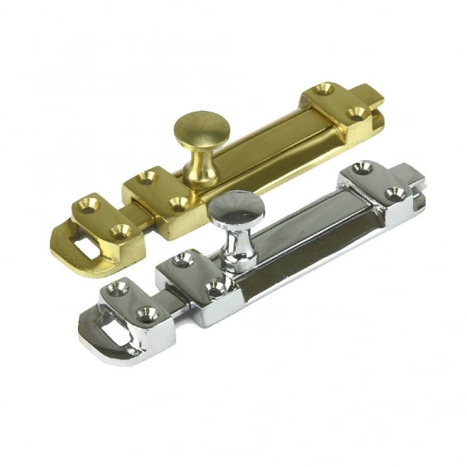 Eliza Tinsley 6inch (152mm ) Brass Top Slide Bolt Satin Nickel Plate