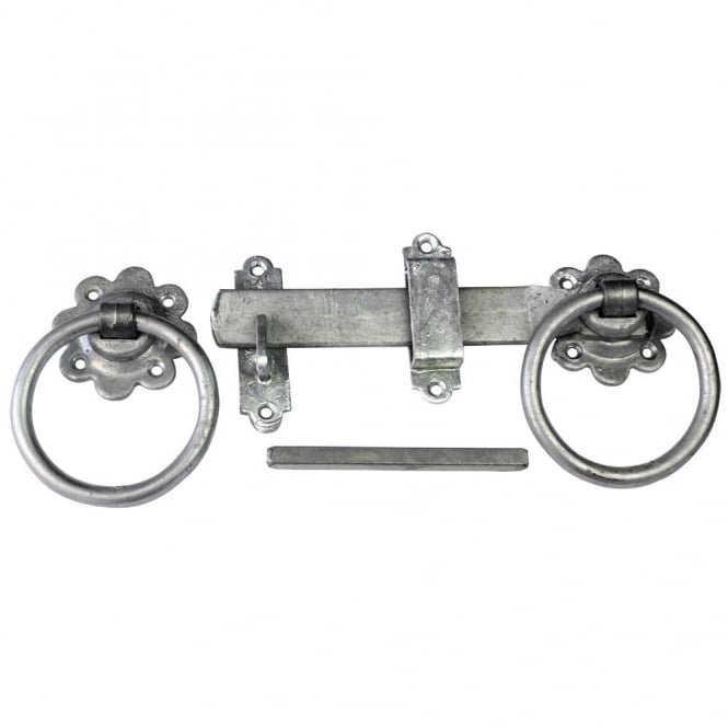 Eliza Tinsley 6inch Bright Zinc Plated (BZP) Ring Gate Latch (Box of 5)