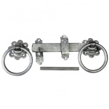 6inch Bright Zinc Plated (BZP) Ring Gate Latch (Box of 5)