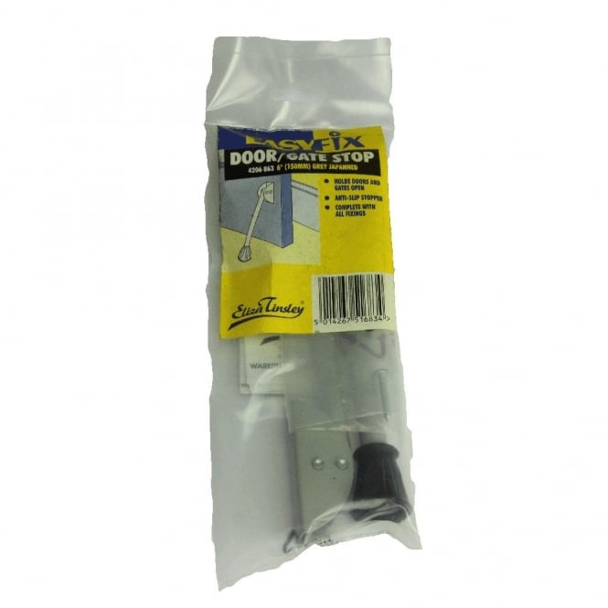 Eliza Tinsley 6inch  Grey Door/Gate Stops pre packed (Box of 5)