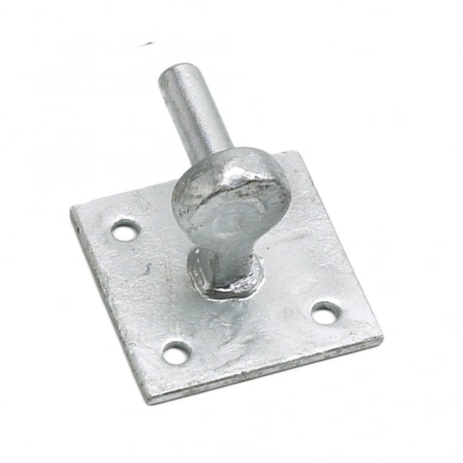 Eliza Tinsley 7/8inch  Pin Galvanised Gate Hangers on 4inch  Sqr (Box of 5)
