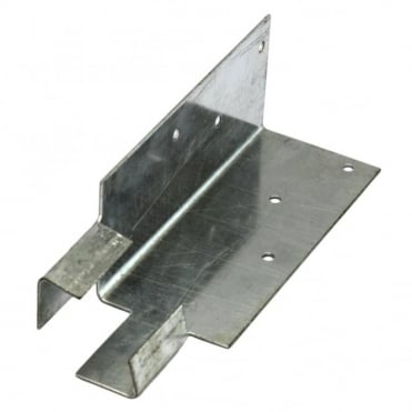 75mm Galvanised Arris Rail Mortise Bracket (Box of 50)