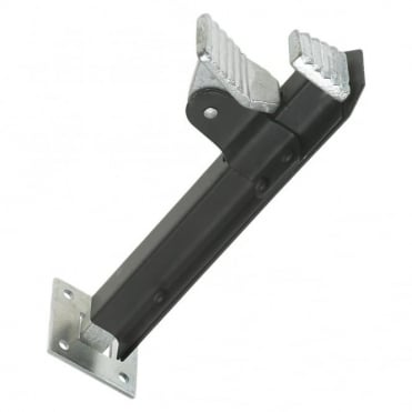 8inch x 5/8inch  Black Garage Door Foot Bolt Box