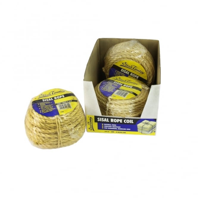 Eliza Tinsley 8mm Sisal Rope 30M/Coil (Box of 4)