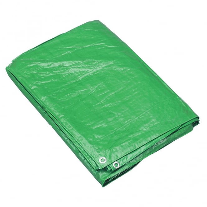 Eliza Tinsley  9 x 14 m Green Polyethylene Tarpaulin (Box of 2)