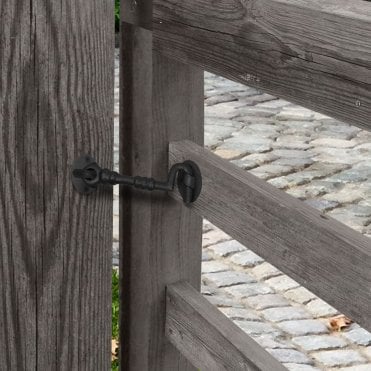 Black Cast Iron Cabin Hooks