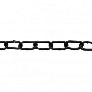 Black Long Link Welded Chain Reel