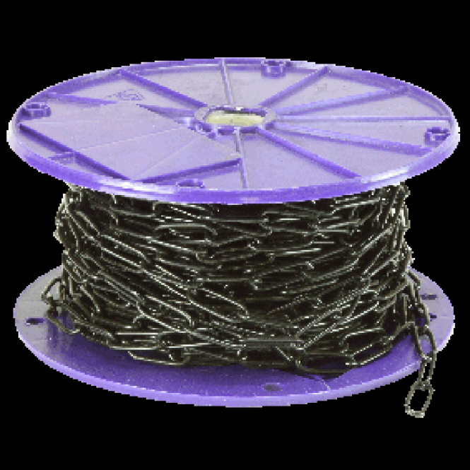 Eliza Tinsley Black Short Link Welded Chain Reel