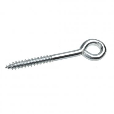 Bright Zinc Plated (BZP) Vine Eyes To Screw (Box of 100)