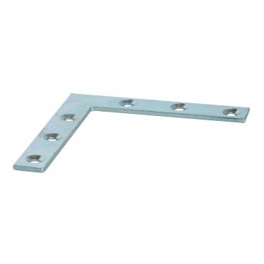 Bright Zinc Plated Corner Plate