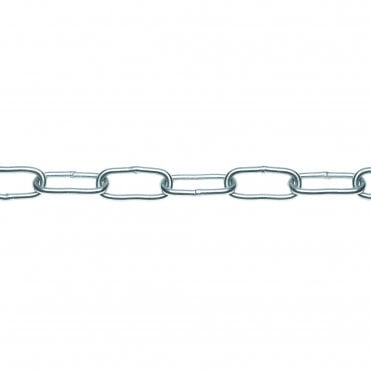 Bright Zinc Plated Long Link Welded Chain Reel