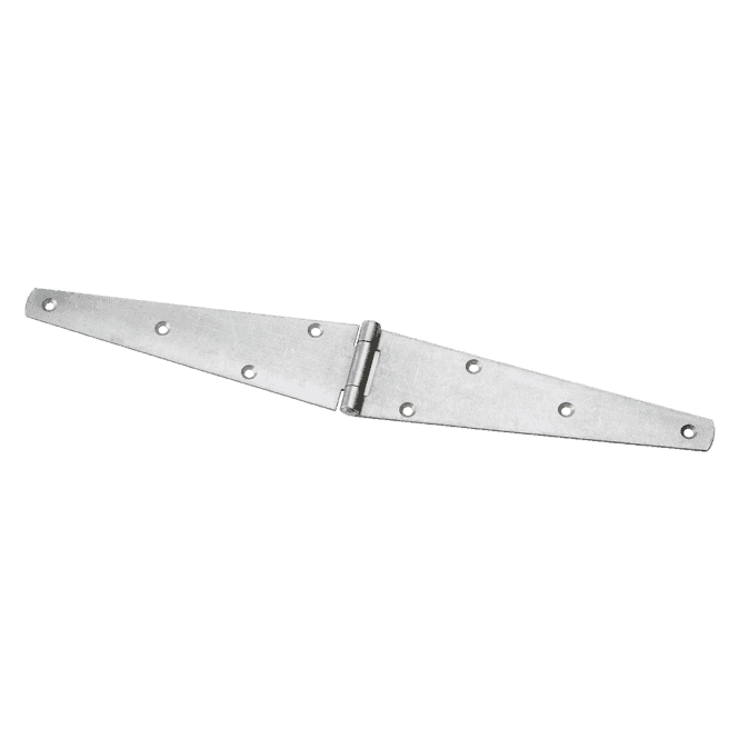 Eliza Tinsley Bright Zinc Plated Medium Strap Hinges