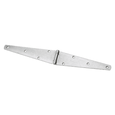 Bright Zinc Plated Medium Strap Hinges