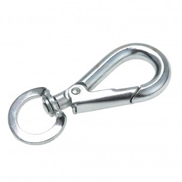 Bright Zinc Plated Swivel Spring Hook (Box of 10)