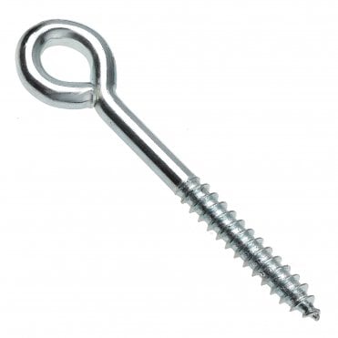 Bright Zinc Plated Vine Eyes To Screw