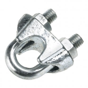 BZP Commercial Wire Rope Grips Box of 20
