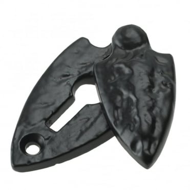 Covered Escutcheon Black (Box of 5)